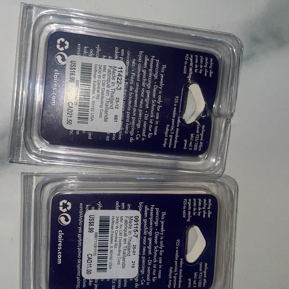 Sterling silver nose ring - Picture 4 of 4